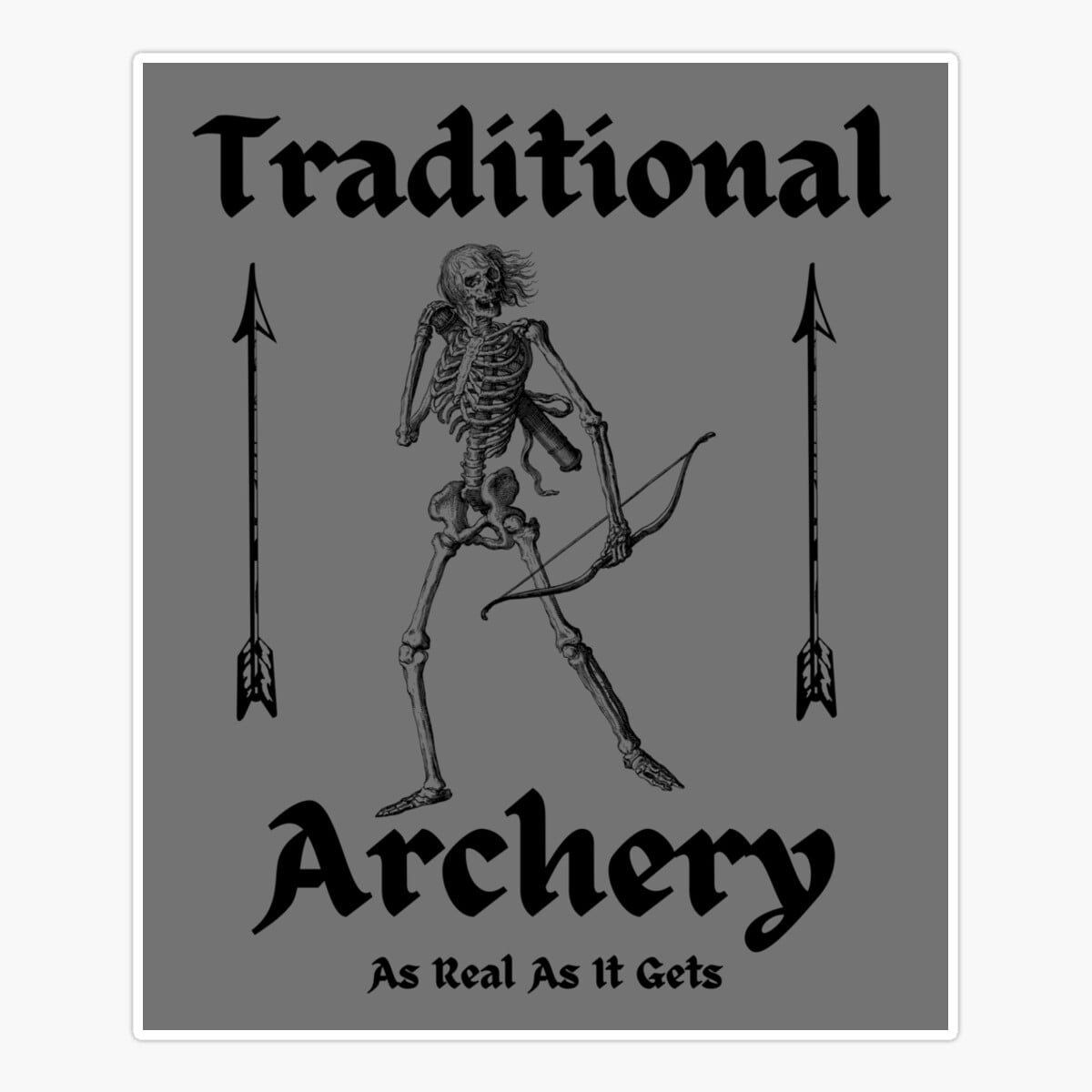 DOPASTICKER Traditional Archery Sticker, Phone Sticker Water Bottle ...