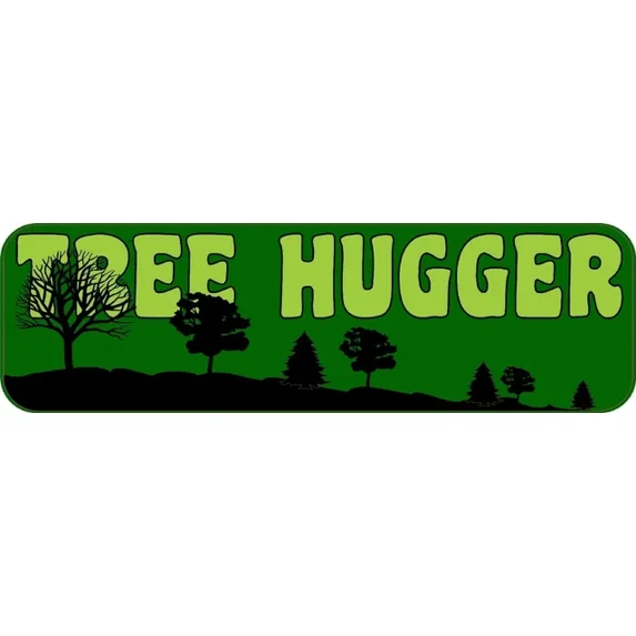 DOPASTICKER Tree Hugger Sticker Car Sticker Phone Sticker, Latop ...
