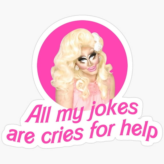 DOPASTICKER Trixie - Rupaul'S Drag Race Sticker. Gift You - Decorate ...