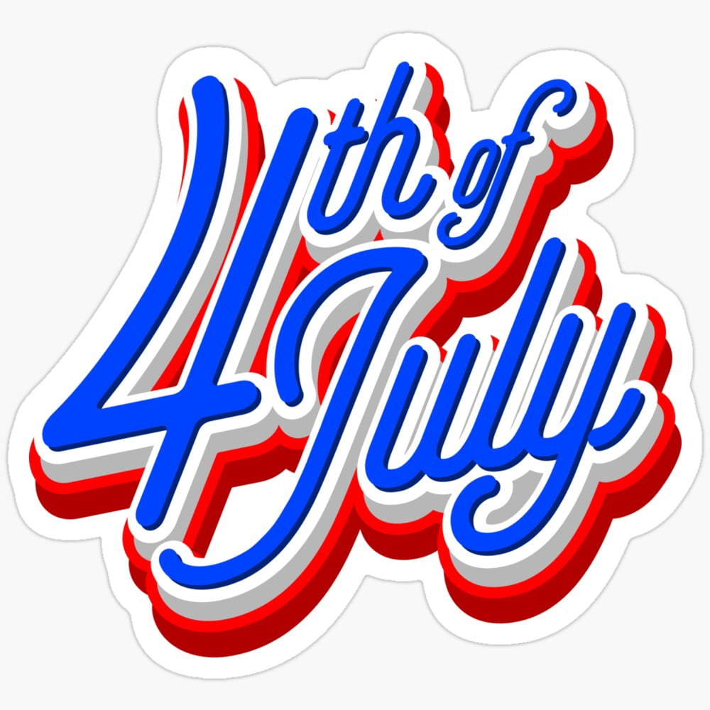 DOPASTICKER Usa Graphic. Sticker Fourth Of July Sticker, Memorial Day ...