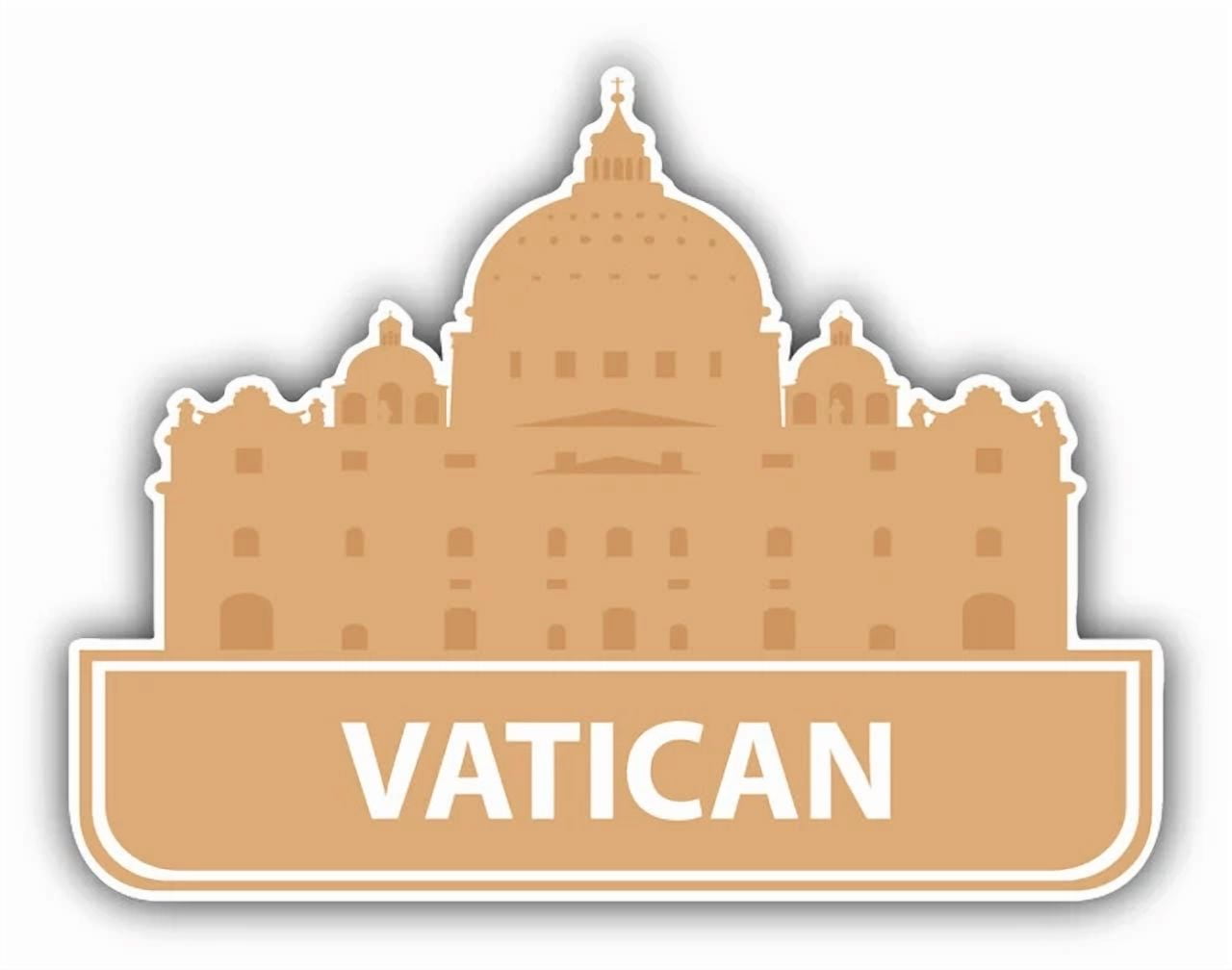 DOPASTICKER Vatican View Sticker Decal Phone Decal Water Bottle ...