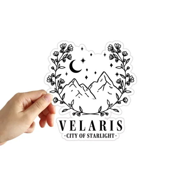 DOPASTICKER Velaris City Of Starlight Sticker Laptop Notebook Sticker ...