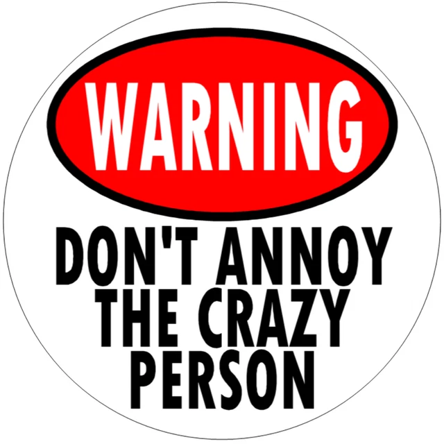 Sottobicchiere Quadrato 9x9 Cm – Beware Crazy Pesce Man – Finitura Lucida – Gift Base