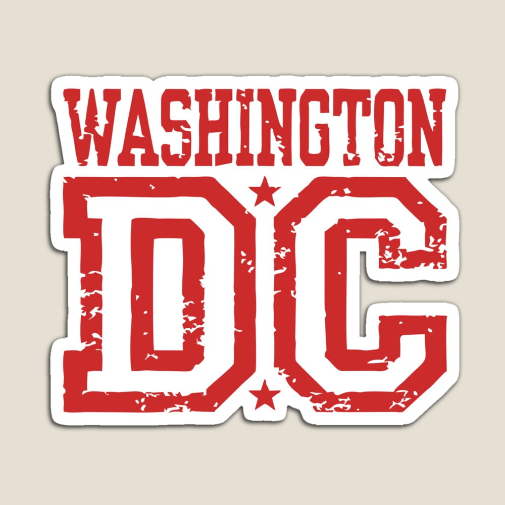 DOPASTICKER Washington Dc Sticker Decorative Laptop, Phone Stickers ...