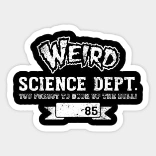 DOPASTICKER Weird Science Decorative Laptop, Phone Stickers, Waterproof
