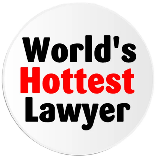 DOPASTICKER World'S Hottest Lawyer Sticker, Law Legal Phone Decal Water ...