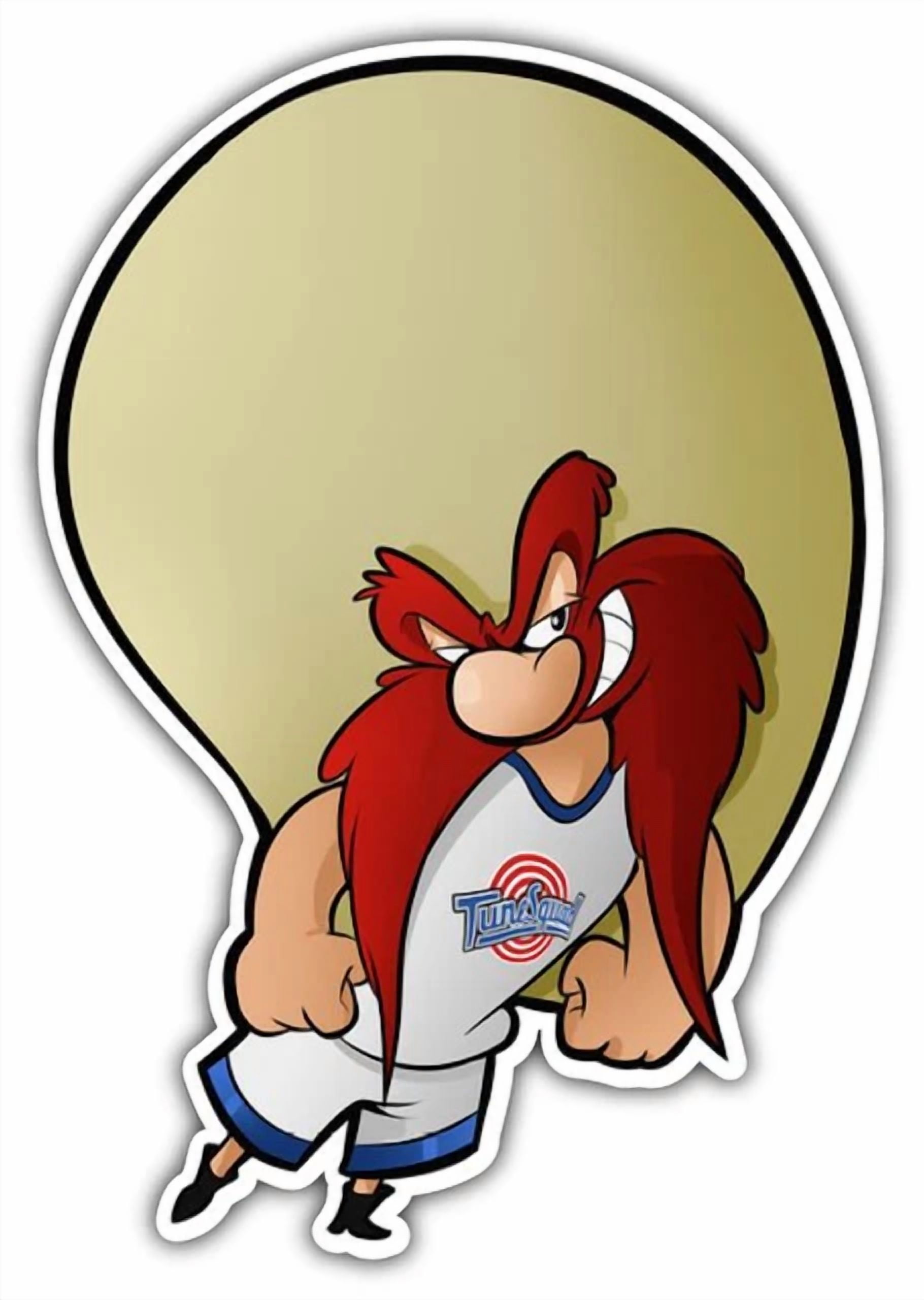 DOPASTICKER Yosemite Sam Cartoon Sticker Decal Phone Decal Water Bottle ...