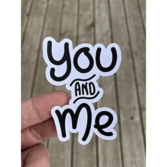DOPASTICKER You And Me Sticker Phone Decal Water Bottle Stickers, Cars ...