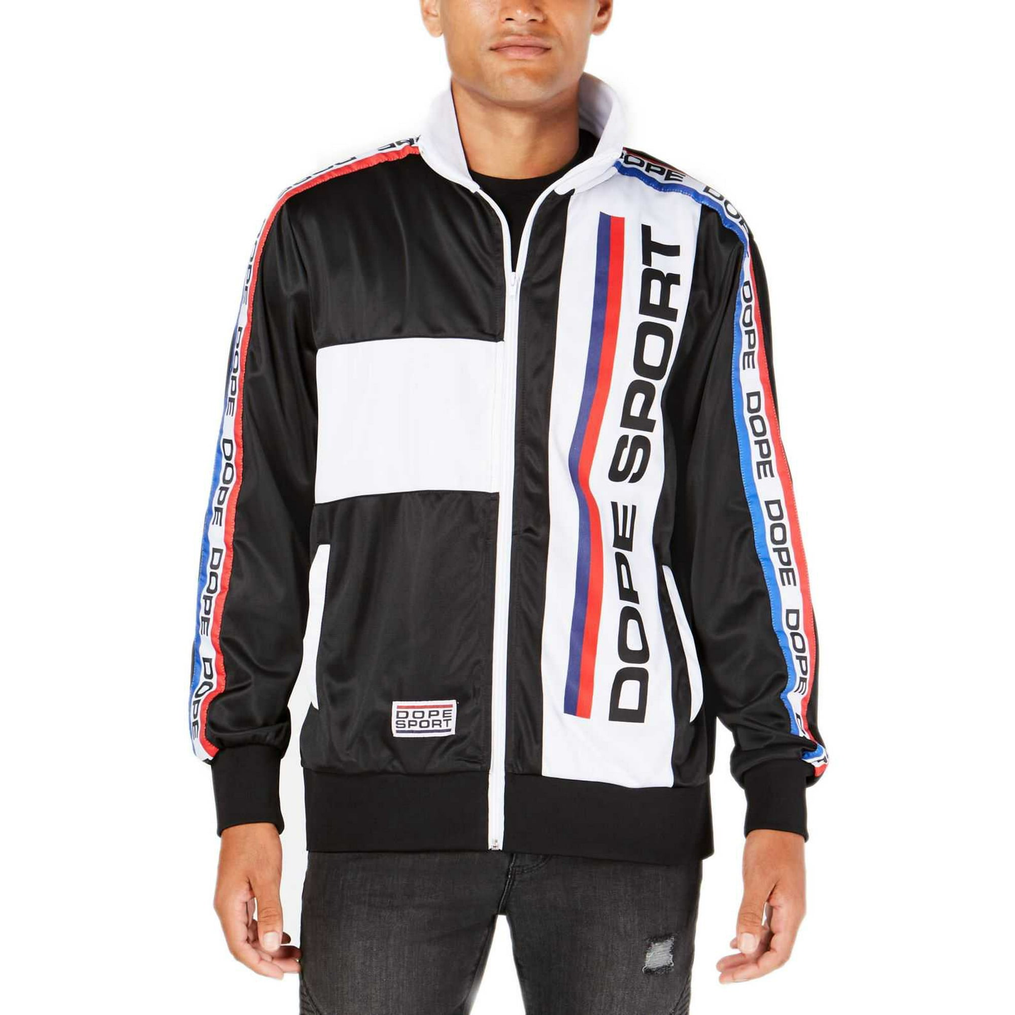 DOPE Men's Colorblocked Training Day Track Jacket (Black, S) - Walmart.com