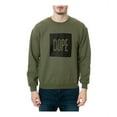 thumbnail image 1 of DOPE Mens The Box Sweatshirt, Green, Large, 1 of 2