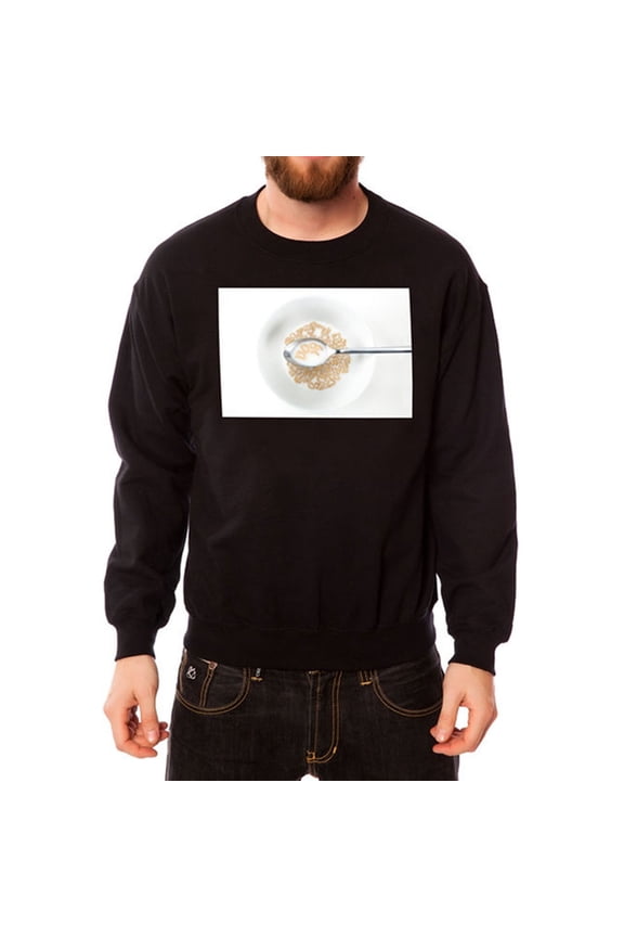 Mens The Cereal Sweatshirt, Black, Small
