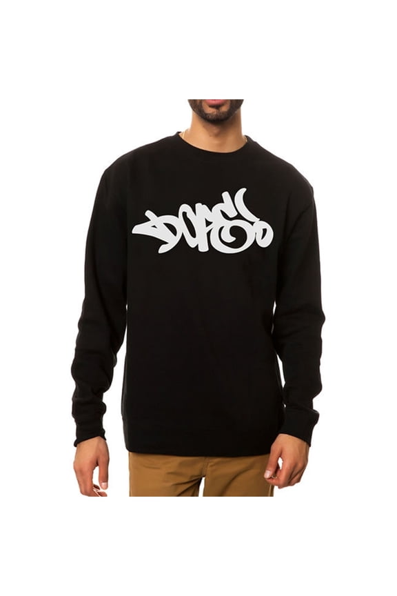 Mens The Hand Style Sweatshirt, Black, Medium