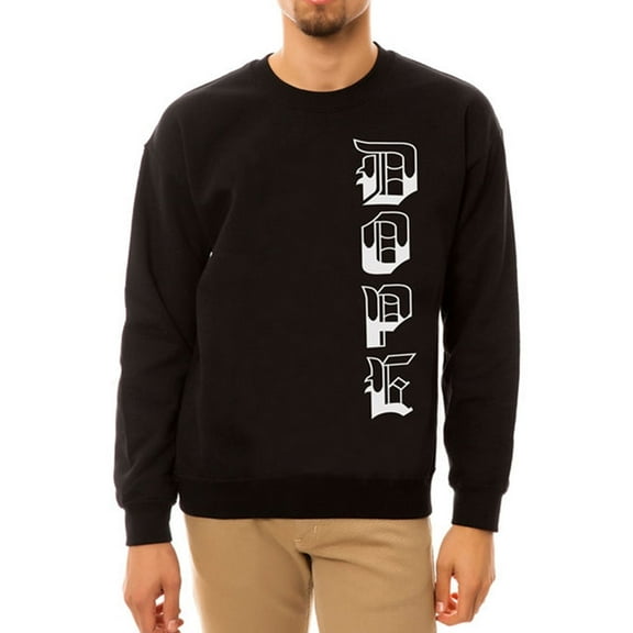 DOPE Mens The Mob Sweatshirt, Black, Medium