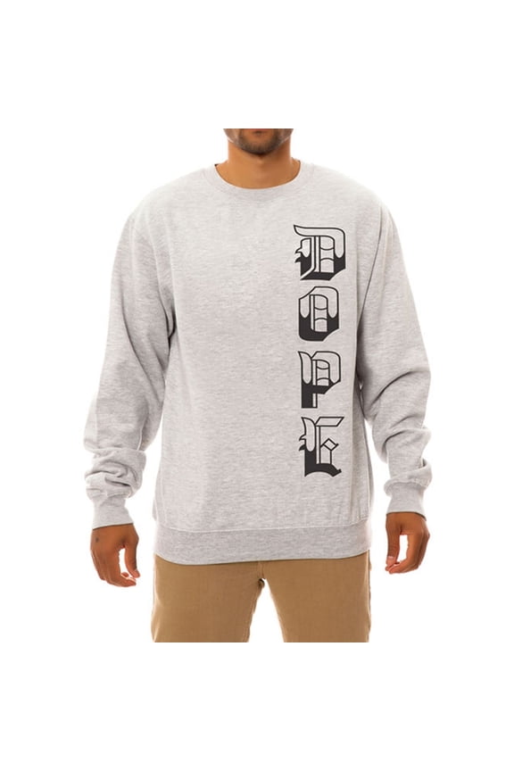 Mens The Mob Sweatshirt, Grey, X-Large