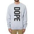 thumbnail image 1 of DOPE Mens The Vertical Sweatshirt, Grey, Small, 1 of 2