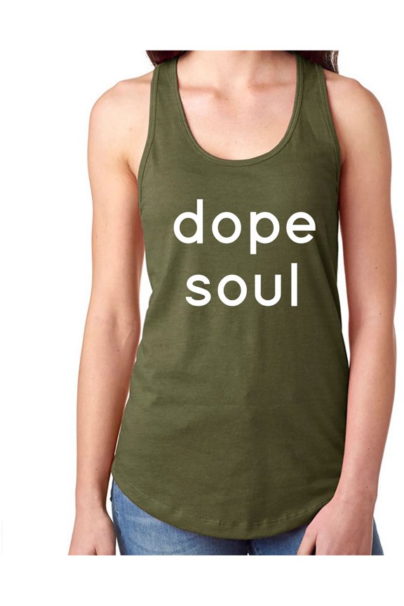 DOPE SOUL Racerback Tank