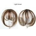 thumbnail image 1 of DOPI Bangs Wig Female 3d Air Bangs Wig Piece Invisible Natural Multi-directional Fake Bangs, 1 of 1