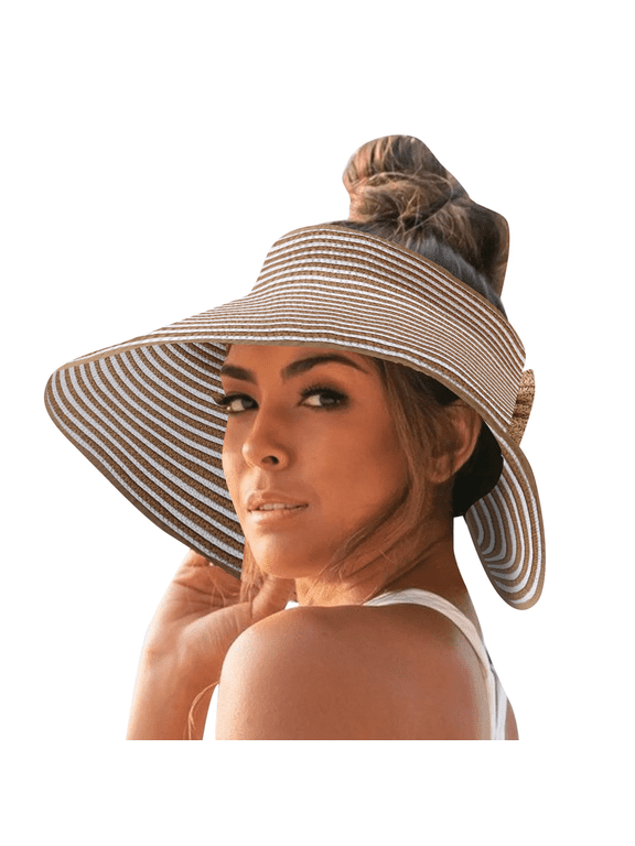 Baseball Caps Conciseness Women's Sun Hat Rollable Wide Drafting Beach Hat Fashion Hat Baseball Caps
