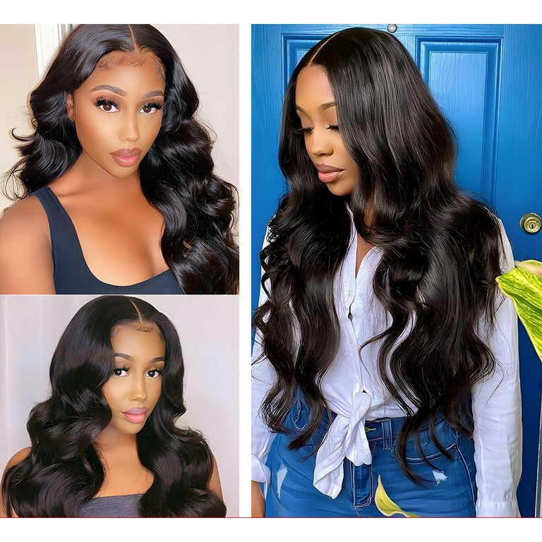 DOPI Deep Wavy Body Wave Frontal Wig 13x4 Lace Front for  display picture 1