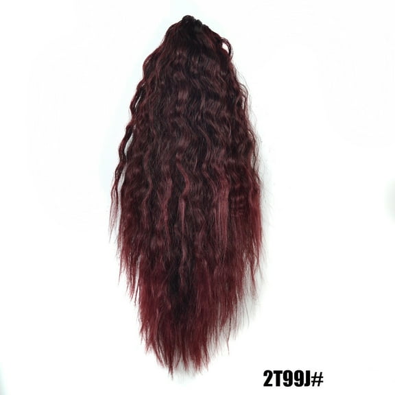 DOPI Brazilian Virgin Hair Full Lace Cap Band Human Hair Wigs For Black Women Womens Claw Thick Wavy Curly Short Ponytail H