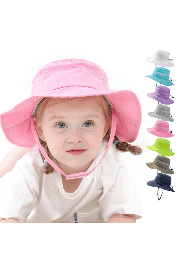 Camping Summer Baby Hat Breathable Kid And Sun Outdoor Sunscreen For Travel Travel equipment Charging Organizer Case White