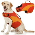 thumbnail image 1 of DOPI Dog Life Jacket, Safety Pet Flotation Life Vest with Reflective Stripes, Dog Lifesaver Pet Life Preserver for Small Medium and Large Dogs, 1 of 5