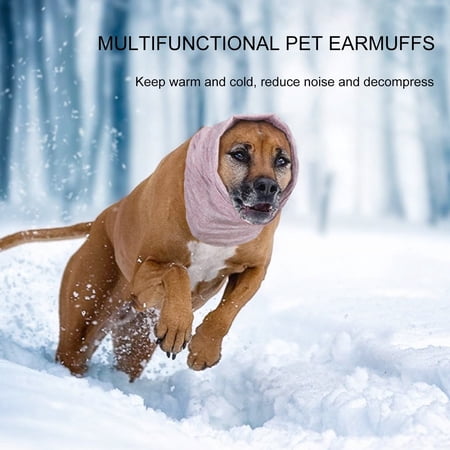 DOPI Dog Snood Elastic Keep Warm Multifunctional Neck and Ears Warmer Pet Earmuff Dog Supplies