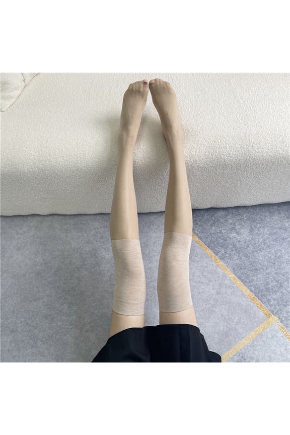 Fishnet Tights,Shiny Tights,Plus Size Tights,Sparkly Tights,Stockings,Thigh High Stockings Silicone Stay Up Silky Semi Pantyhose for Nylon A One Size