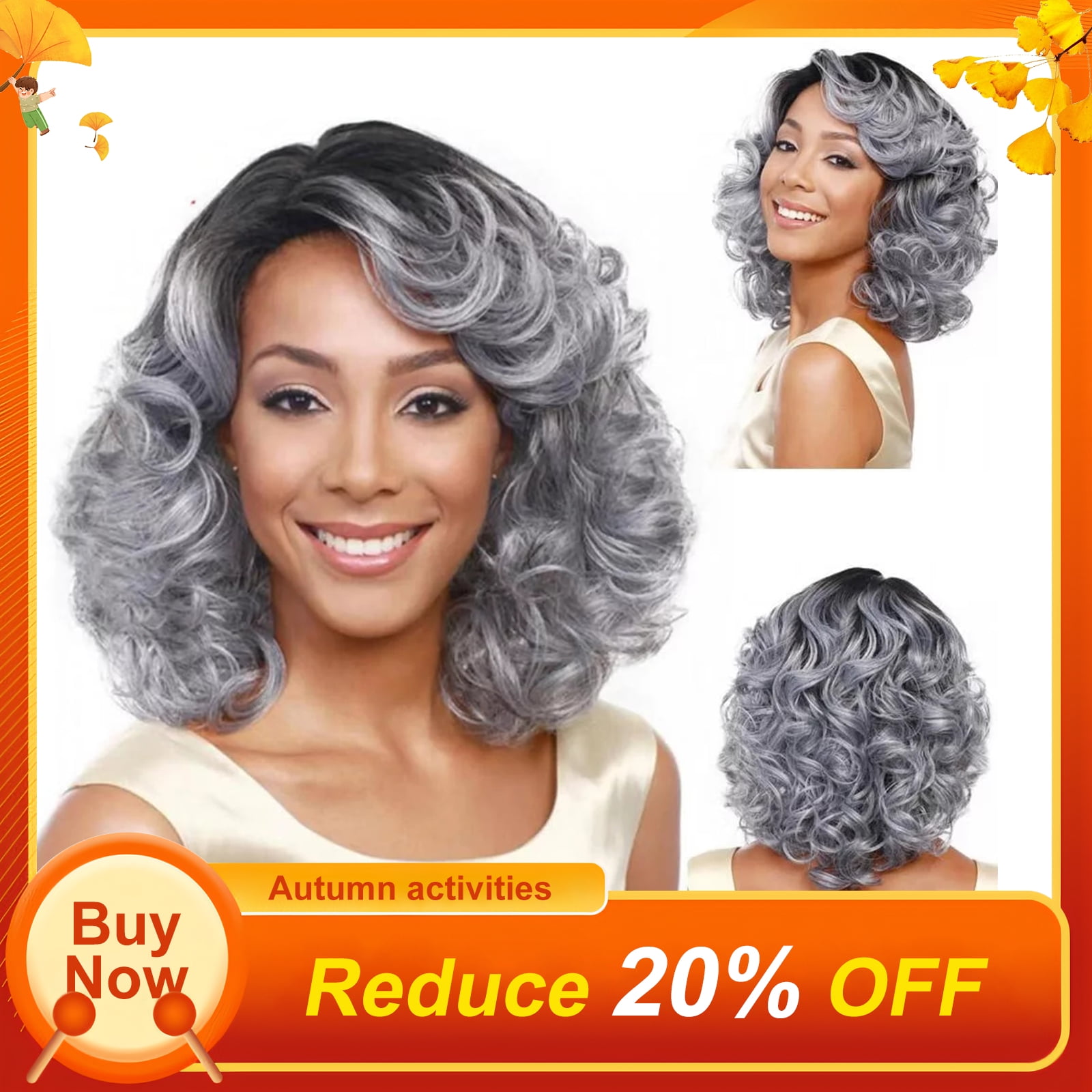 DOPI Headband Wigs Fashion Women's Full Wig Short Wig Curly Wig Styling