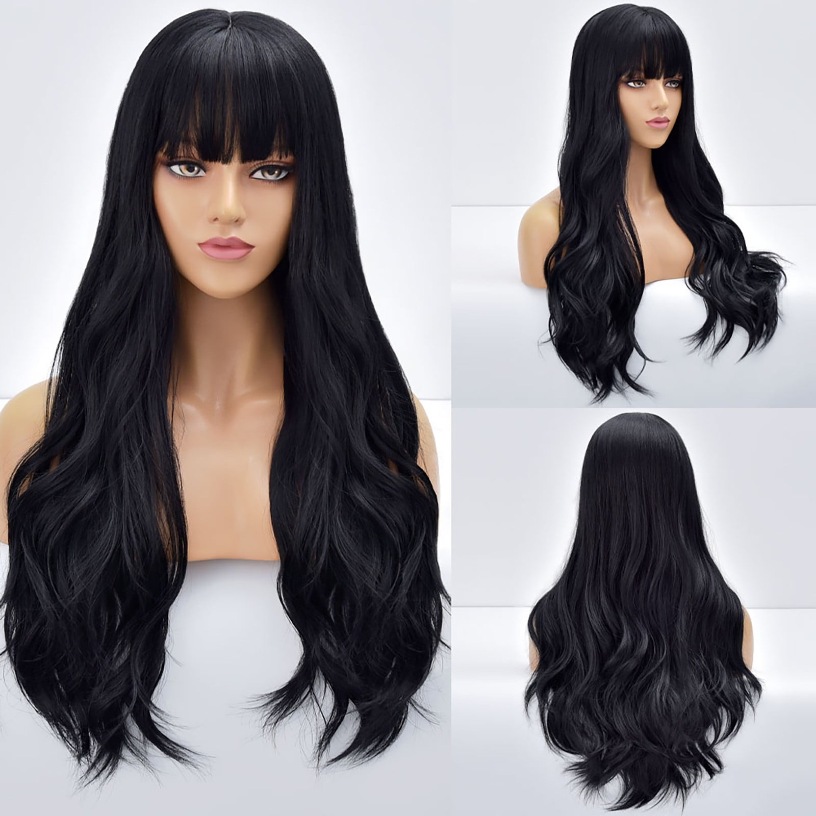 DOPI Human Hair Lace Front Wigs For Black Women Brazilian Deep Wave Lace Front Wigs(2Pack)