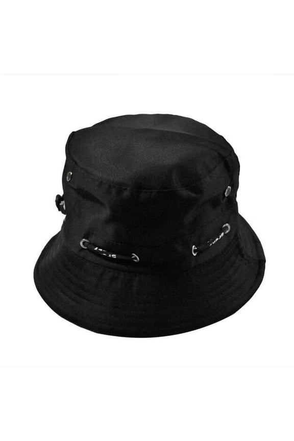 Stylish Hats Men Women Unisex Cotton Bucket Hat Double Side Fishing Boonie Bush Cap Visor Sun