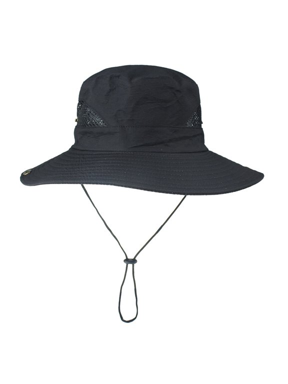 Stylish Hats Unisex Adjustable Cap Pure Color Boonie Hats Nepalese Cap Mens Fisherman Hat
