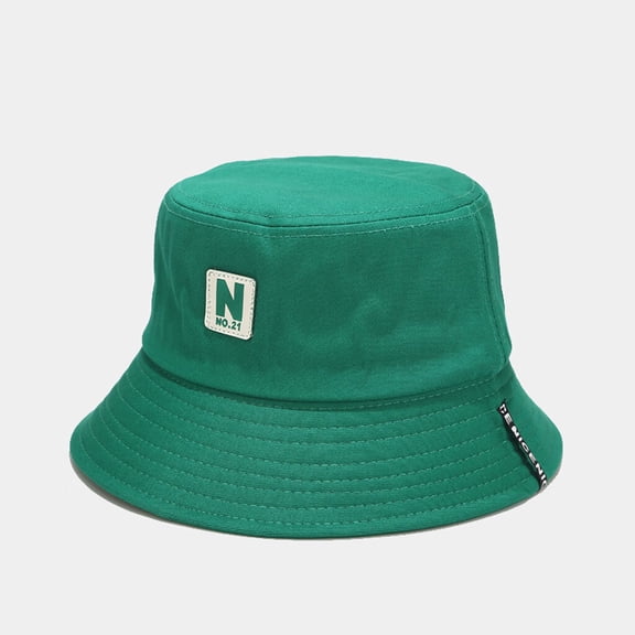 DOPI Stylish Hats Women Lady Fashion Embroidery Outdoor Basin Fishermans Bucket Hat Sun Hat Cap
