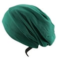 thumbnail image 1 of DOPI Stylish Hats Women Solid Color Adjustable Elasticity Elastic Capless Cap(2pack), 1 of 5