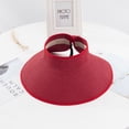 thumbnail image 1 of DOPI Stylish Hats Womens Fashion Conciseness Wide Rollable Drafting Hat Sun Hat Beach Hat, 1 of 5