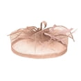 thumbnail image 1 of DOPI Top hat Hats Suitable For Ladies Girls Cocktail Party Kentucky Wedding Hats Pink Free size, 1 of 3
