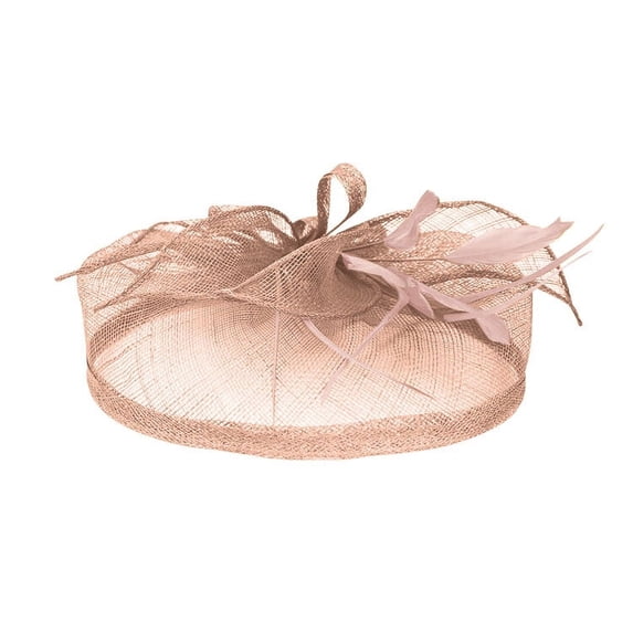DOPI Top hat Hats Suitable For Ladies Girls Cocktail Party Kentucky Wedding Hats Pink Free size