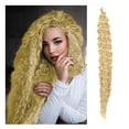 thumbnail image 1 of DOPI Wig Hair Bundles Brazilian Hair Weave Bundles Natural Black Color Wavy Hair(2Pack), 1 of 1