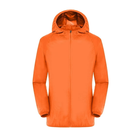 DOPI Women's Thin Jacket Sports Easy Storage Sun Protection Jacket Hooded Tops