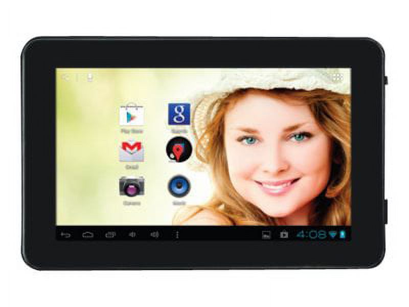 DOPO EM63 - Tablet - Android 4.1.1 (Jelly Bean) - 8 GB - 7" (1024 x 600) - USB host - microSD slot - black - image 1 of 1
