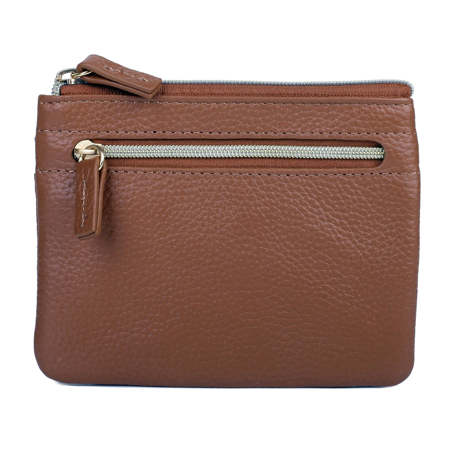 DOPP Pik-me-up Large ID Coin Card Case Brown (51004W.CG) - Walmart.com