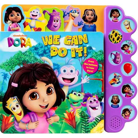 Dora: We Can Do It! 10-Button Sound Book (Board Book)