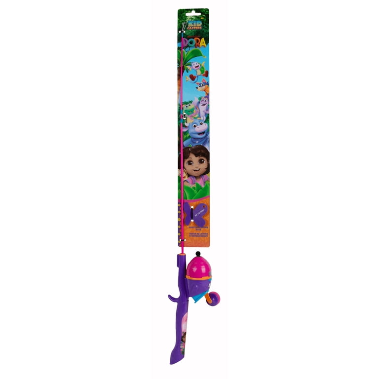dora fishing pole Kid Casters L.O.L Surprise Youth Kit free experience that kids will love and parents will appreciate Dora the Explorer Kid's Combo