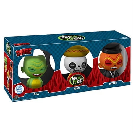 DORBZ: SPASTIK PLASTIK - GILL, JUAN, LUTHOR 3-PACK