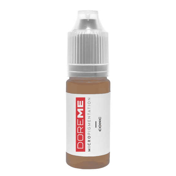 DOREME Permanent Makeup Pigment - Concentrated Color Tattoo Ink for Cosmetic Micropigmentation and Manual Microblading - MOCHA