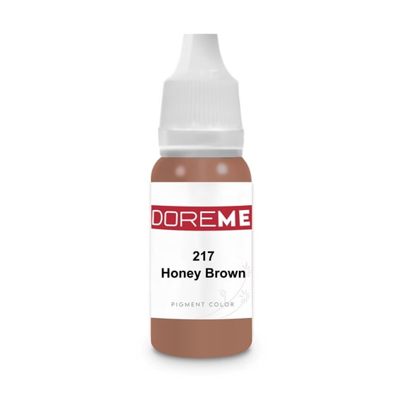 DOREME Permanent Makeup Pigment Ink Color Tattoo Micro Cosmetic Micropigmention - HONEY BROWN