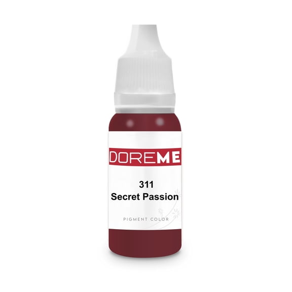 DOREME Permanent Makeup Pigment Ink Color Tattoo Micro Cosmetic Micropigmention - SECRET PASSION