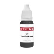 DOREME Permanent Makeup Pigment Ink Color Tattoo Micro Cosmetic Micropigmention - TOTAL DARKNESS