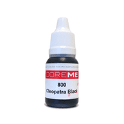 DOREME Permanent Makeup Pigment - Organic Eyebrow Ink Color Tattoo Micro Cosmetic Micropigmentation - Cleopatra Black