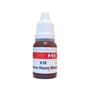 DOREME Permanent Makeup Pigment - Organic Eyebrow Ink Color Tattoo Micro Cosmetic Micropigmentation - Medium Warm Brown